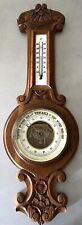 Vintage French Barometer Precision Hand Carved tempete pluie variable picture