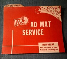 1954 Four Page BMC JUVENILE WHEEL GOODS Advertisement Folder LPedal Drive Toys picture