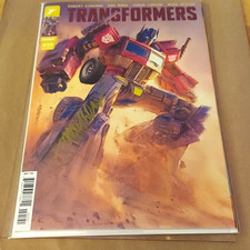 SIGNED Transformers #25 Optimus Prime Signed Mike Mayhew w/COA LTD 3000 Copies picture
