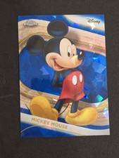 2025 Topps Chrome Disney Sapphire Mickey Mouse #1 A picture