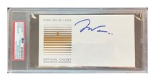Signed Lech  Walesa Nations Cachet Autographed Encapsulation PSA/DNA COA picture