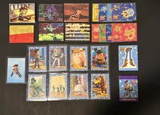 1995 Skybox Toy Story Series 1 Buzz & Woody Rookie base set 1-90+ 8 stickers #1 picture