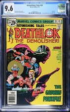 🔥 Astonishing Tales #36 CGC 9.6 WP Marvel 1975 Rich Buckler Deathlok Last Issue picture