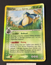 Pokemon TCG Snorlax 10/101 Holo Rare EX Delta Species 2006 80 CP picture