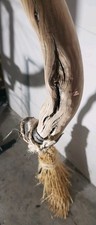 Natural authentic witch broom besom 48 inches Witches broom Broomstick decor Wic picture