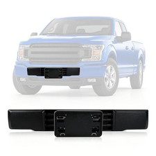 PIT66 Front Bumper & License Plate Bracket, Compatible with 15-17 Ford F150 picture