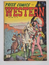 Prize Comics Western #96 VG-American Eagle 1952 John Severin, Golden Age Western picture