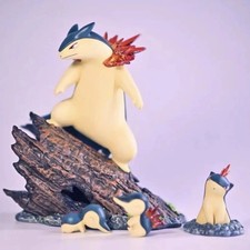 Pokemon Typhlosion Anime Figure PVC Model Collectible Desk Toy Gift for Kids picture