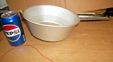 Vintage Wear-Ever #3102 Professional Aluminum Strainer/Colander With Pot Hook picture