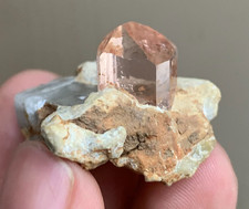 Imperial topaz crystal specimen | 12 g | 2.2*3*2.8 cm | Collectible | Pakistan picture