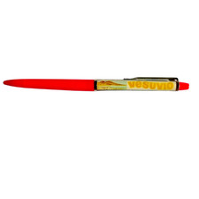 RARE Vintage Mount MT VESUVIUS Floaty Pen w/ SKI LIFT Vesuvio Italy Denmark picture