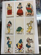 Near Mint 1939 D64-2 anonymous Pinocchio circus performer set 60 cards Clean picture