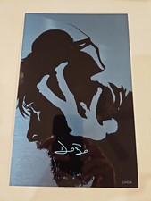 Eternal #1 METAL VIRGIN VARIANT Signed David Byrne METAL NINJA STUDIOS  picture