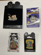 Rare Disney Shopping / Disney Parks Chip & Dale Pin lot-4 pins-all LE picture