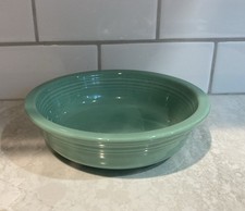 Homer Laughlin Fiestaware HLC Classic Rim Cereal Bowl - Retired Sea Mist Green picture