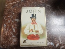 Antique 1930's Belgian JOHN Cigar, Cigarette Box  EMPTY picture