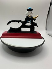 #638 Vintage Nut Cracker Cast Iron on Wood Stand picture