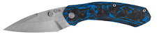 Case xx Knives Westline 36556 Black Blue Carbon Fiber S35VN Steel Pocket Knife picture