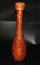Leather Wrapped Wine/Liquor Decanter Bottle 12