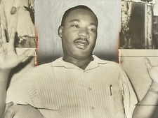 Martin Luther King Civil Rights Press Photograph 1964 #historyinpieces picture
