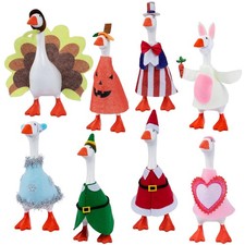 8 Set Desk Goose Outfits Holiday – 7 Inch 7 Inches, Mixed Colors picture