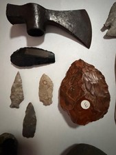 Indian Artifacts Selected Items from Dr. Robert Mercer's Collection Clovis Point picture