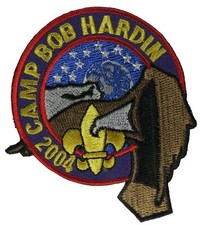 Palmetto Council SC Camp Bob Hardin 2004 Patch RED Bdr (WY305) picture
