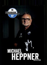 Michael Heppner autograph card SC Paderborn 2025-26 original signed picture
