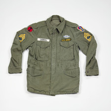 Vietnam-Era US Army M-1951 Field Jacket 1st Infantry Div USARV Patched picture