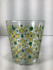 Pallini Roma®️ Limoncello Lemon Design Glass Lowball Tumbler~12oz picture
