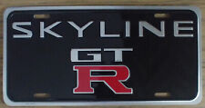 Vintage Skyline GTR GT-R Auto License Plate Embossed Metal New Old Stock #2726 picture