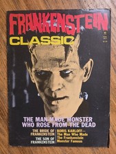 VTG Frankenstein Classic (1977) One-Shot Boris Karloff FN/VF Tons Of Pictures  picture