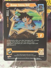 SCORE 2004 Dragon Ball Z GT Orange Fishing Drill ULTRA RARE #60/60  picture