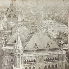 Bombay India Stereoview B. W. Kilburn 1899 City Buildings Mumbai picture