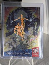 1994 FLEER ULTRA X-MEN * SILVER X-OVERS #2 OF 6 * THE FALL OF THE MUTANTS * RARE picture