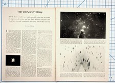 1960s The Youngest Stars Astronomy Scientific Article Magazine Pages Ephemera picture
