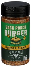 Fire And Smoke Rub Back Porch Burger 6.5oz picture