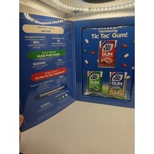 Rare Tic Tac Sugar Free Gum Promo Item, Freshmint, Spearmint & Watermelon picture