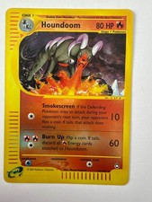 Pokemon TCG Houndoom 14/147 Aquapolis Reverse Holo 2003 picture