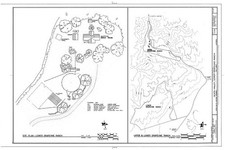Death Valley Junction California Lower Grapevine Ranch 1929 Site Plan HABS picture