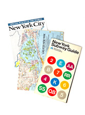 1972 NYC New York Subway Map Massimo Vignelli New York City Maps Bundle picture