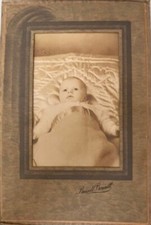 Rare Antique Signed Russell Bennett Cardboard Photo Frame picture