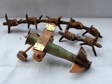 WWII 1944 Trench Art Airplane Hungarian Mannlicher Soviet PPSh German Mauser picture