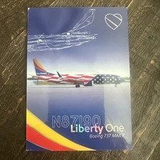 Southwest Airlines Boeing 737 MAX 8 Liberty One N8719Q Trading Card picture