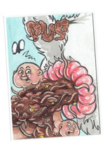 GET A GRIP Poor Unfortunate Souls Sketch Garbage Pail Slippa Chervascus SKETCH picture