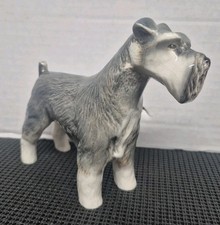 Vintage Coopercraft Pottery Schnauzer Figurine Staffordshire, England 6