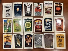 Uinta Brewing Company (18) Tap Handle Stickers Including Seasonal picture