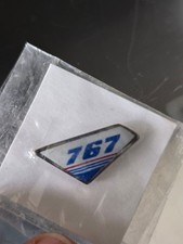 Vintage 80's Boeing 767 lapel pin tie tack picture