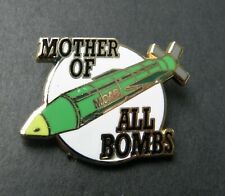 MOAB GBU-43/B MOTHER OF ALL BOMBS LAPEL PIN BADGE 1.25 INCHES picture