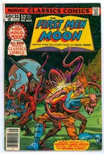Vintage Marvel Classics Comics #31 VF 8.0 First Men In The Moon Jules Verne 1978 picture